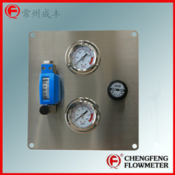 LZ series  high accuracy purge set metal tube/glass tube flowmeter [CHENGFENG FLOWMETER] permanent flow valve Chinese professional manufacture